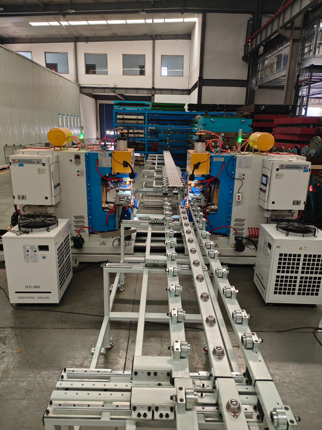 板式换热器板直缝焊机